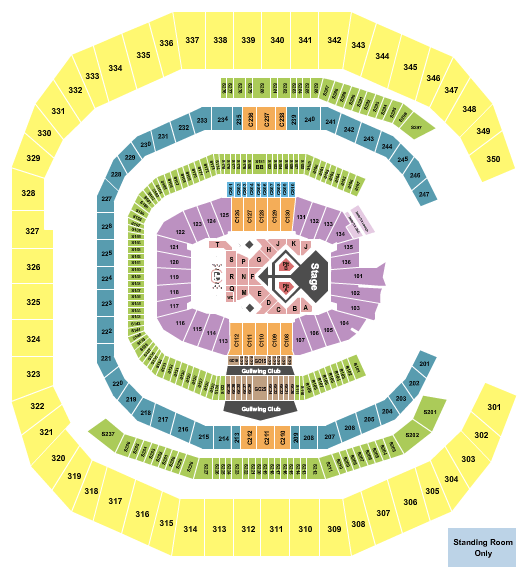 Mercedes-Benz Stadium Chris Brown Seating Chart