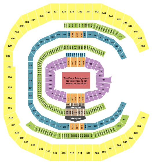 Mercedes-Benz Stadium Chris Brown Seating Chart